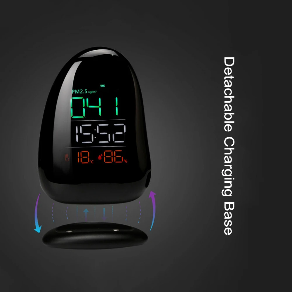 PM2.5 детектор цифровой монитор качества воздуха лазер A8 автоматически