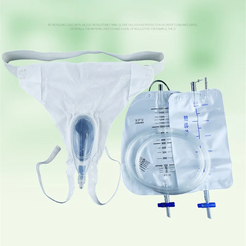 

Silicone Urine Collect Reusable Urinal Portable Urinary System Urination Device Urinal Collector Disabled Adult Urine Receiver