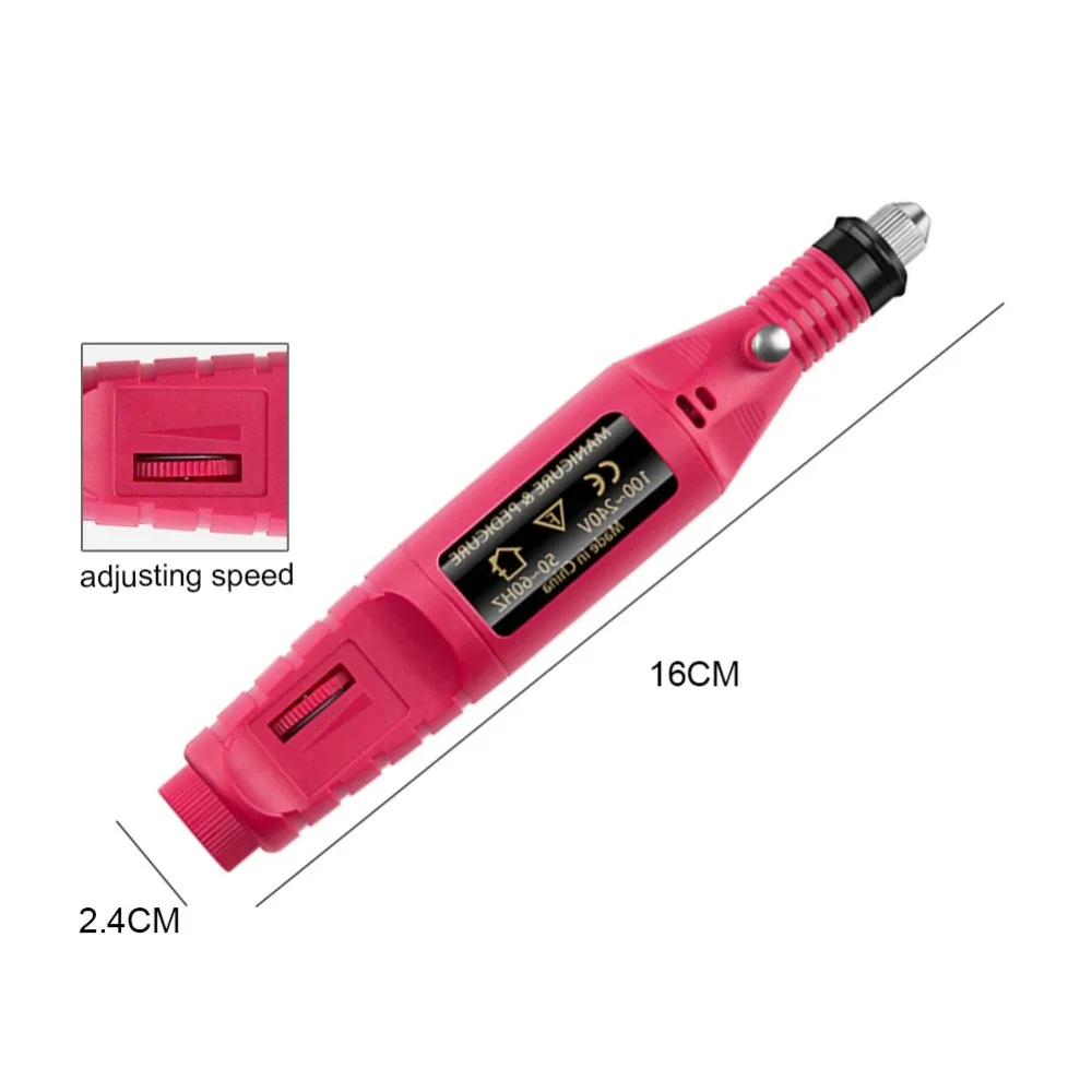 Портативная мини пилка для маникюра и педикюра 20000 об./мин.|Электрические