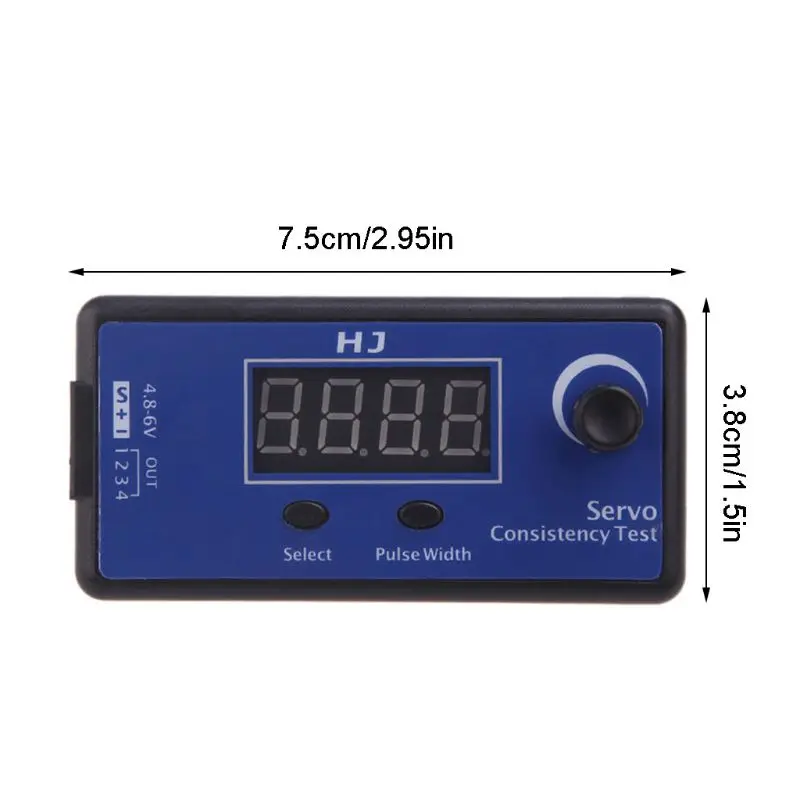 Цифровой сервопривод HJ/тестер согласованности ESC для радиоуправляемого