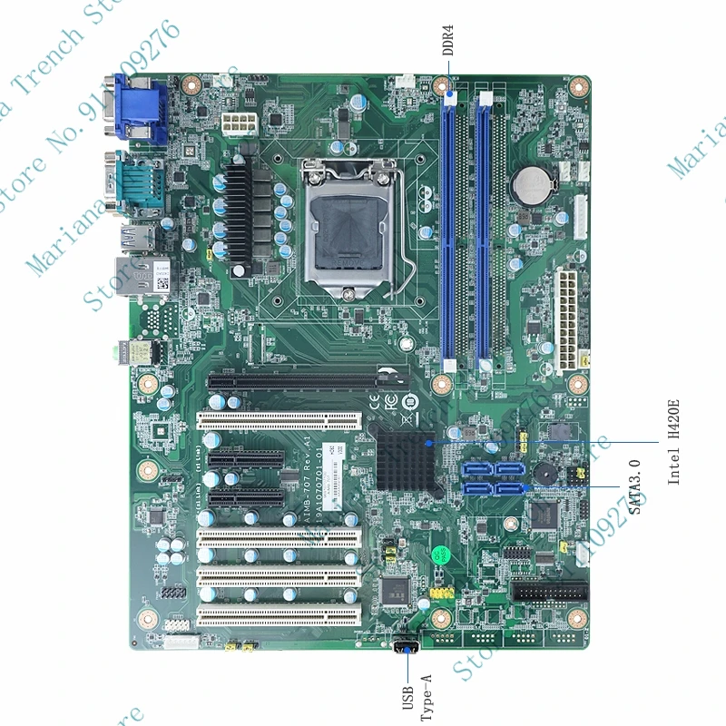 

AIMB-707 for Advantech Industrial Motherboard AIMB-707VG LGA1200 10th Generation Core i9/i7/i5/i3 (Non-ECC)DDR4 USB 3.2 M.2
