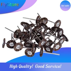 Вращающаяся щетка для полировки конского волоса, 50 шт.