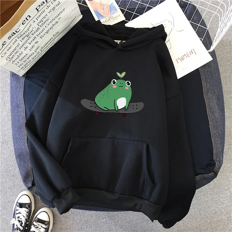Women Sweetshirts Oversized Women Hoodies Made In Letter Print Sweatshirt Womens Winter Warm Streetwear Pullovers Thick Hoodie