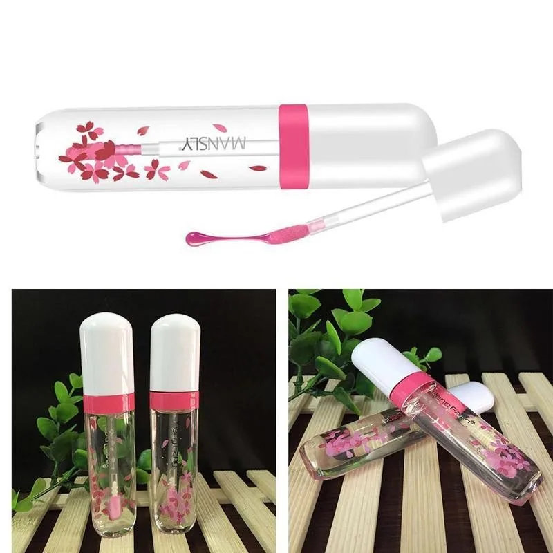 1 шт. прозрачный Увлажняющий блеск для губ пухлые губы тинт косметика пятно