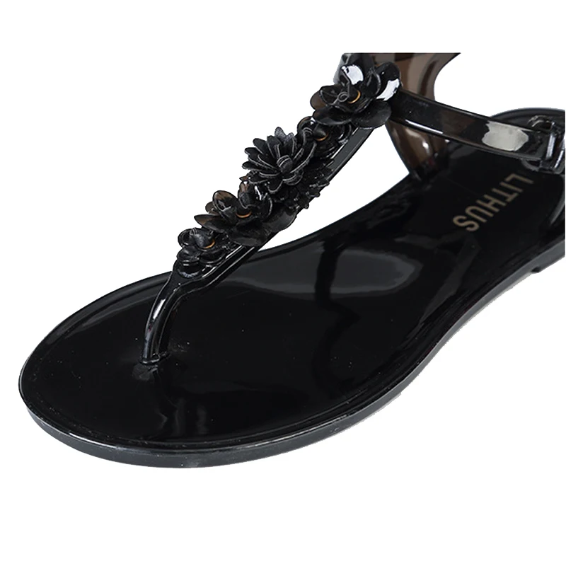 Новинка летние женские сандалии на плоской подошве пляжные повседневные