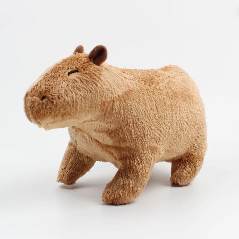 

18cm Fluffy Capybara Plush Toys Kawaii Capybara Stuffed Dolls Simulation Stuffed Animals Kids Juguetes Birthday Gifts Home Decor