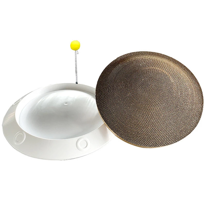 Тарелка Для Кошачьих когтей скребок для ногтей коврик съемная игрушка кошачья