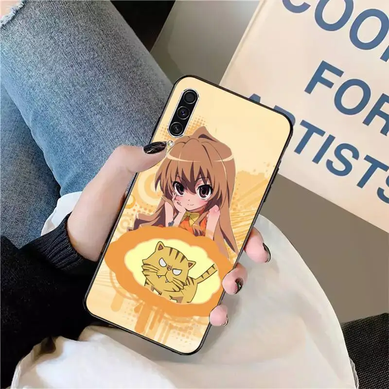 

Toradora Japan anime Phone Case For Samsung galaxy S 9 10 20 A 10 21 30 31 40 50 51 71 s note 20 j 4 2018 plus