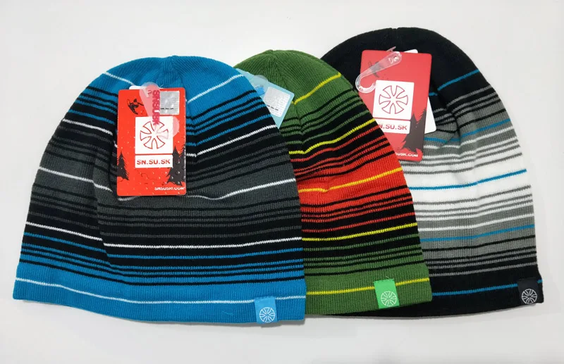 Двусторонняя шапка сноуборд зимняя шапочка Лыжная Женские мужские шляпы |