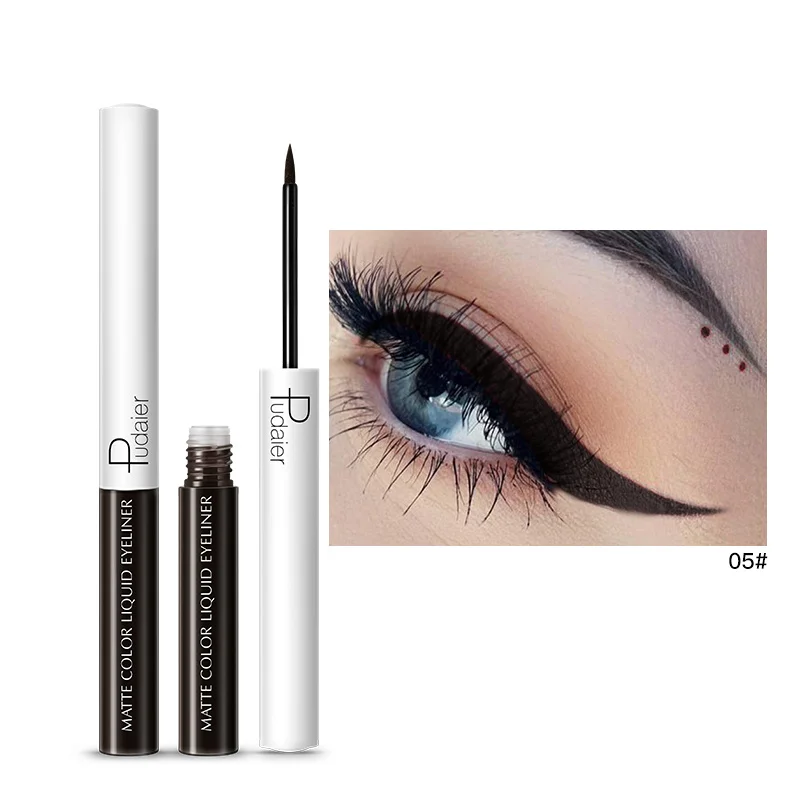 15 Color Matte Liquid Eyeliner Quick Dry Waterproof Eye Liner Pencil Brown Purple Cosmetic Makeup Tool TSLM2 |