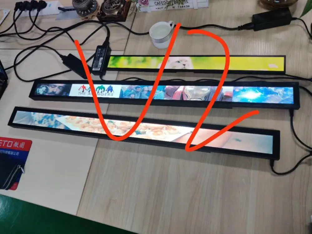 Светодиодная панель различных размеров дисплей для рекламы цифровой