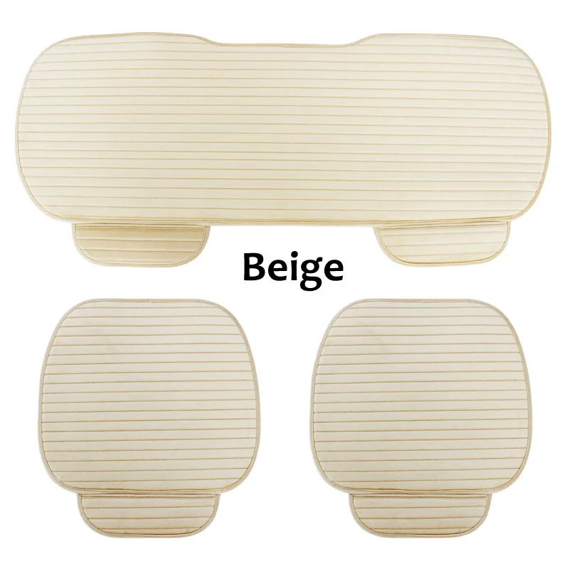 Comprare Coprisedile Per Auto Anteriore Posteriore Floccaggio Cuscino In Tessuto Antiscivolo Accessori Auto Universale Protezione Del Sedile Tappetino Pad Tenere Caldo In Inverno