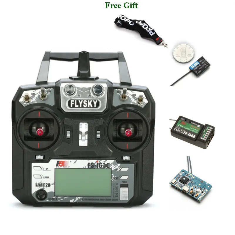 FLYSKY FS i6X I6X 2 4G 10CH AFHDS 2A передатчик с X6B IA6B A8S V2 IA6 приемник аэрокамера для