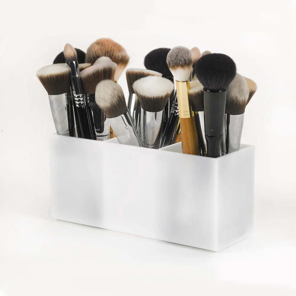 HUNYOO органайзер для кистей и лайнера макияжа акриловый ящик хранения