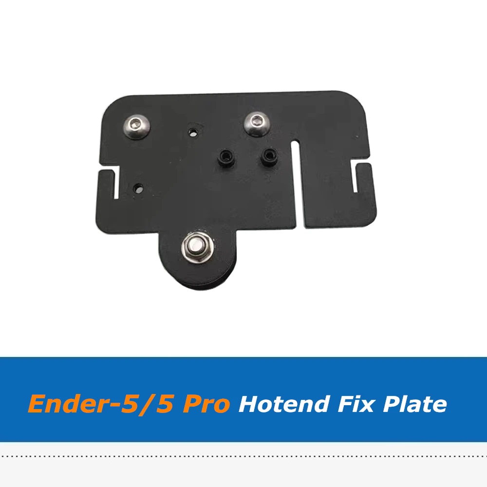 creality ender 55 pro x axis carriage fix plate ender 5 pro 3d printer parts extruder hotend support plate with pulley free global shipping