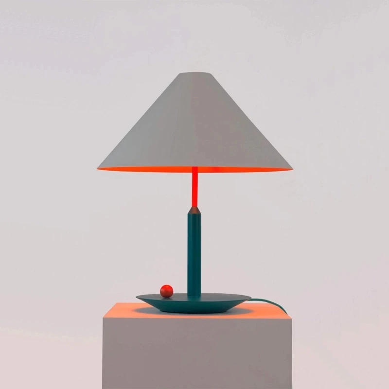 Современная светодиодсветодиодный цветная прикроватная настольная лампа