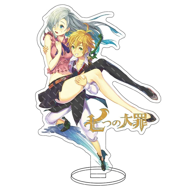 Игрушка Семь смертных грехов из аниме стоячий держатель для модели настольное