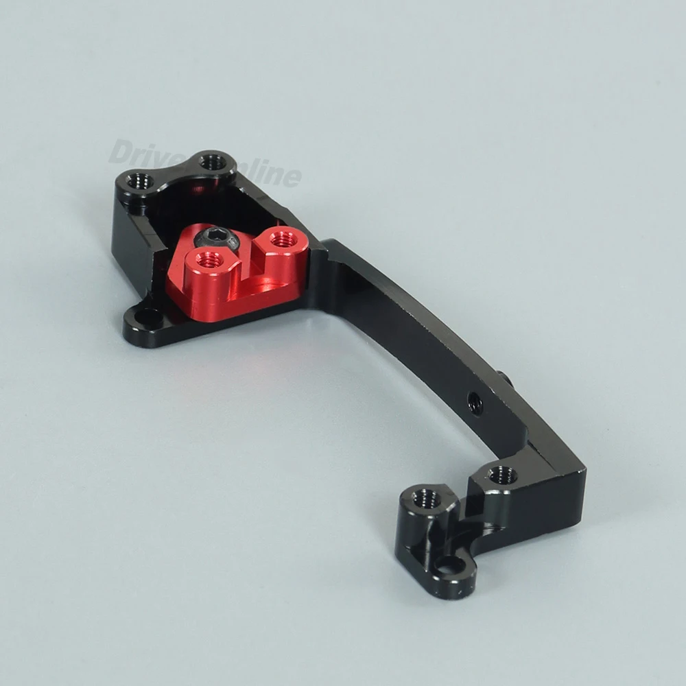 Soporte de montaje Servo de direcci&oacute;n de aleaci&oacute;n de aluminio de metal para 1/10 RC Crawler Axial SCX10 II AX90046 90046 piezas-1