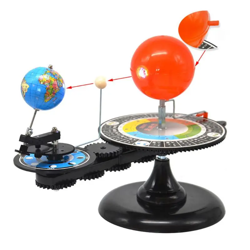 

Solar System Sun Earth Moon Orbital Planetarium Model Education Teaching Tool L9CD