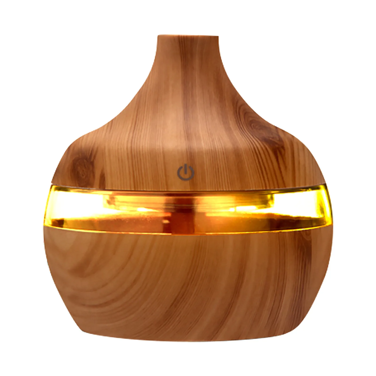 40# Electric Humidifier Essential Aroma Oil Diffuser Ultrasonic Wood Grain Air Usb Mist Maker Led Light | Дом и сад