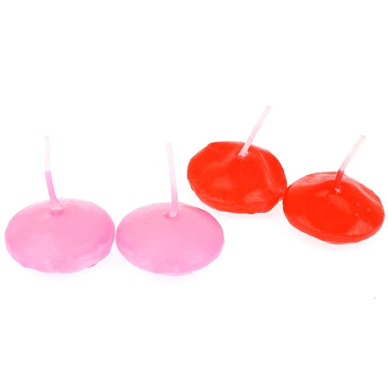 10 искусственных мини-плавающих свечей неароматическое романтическое украшение