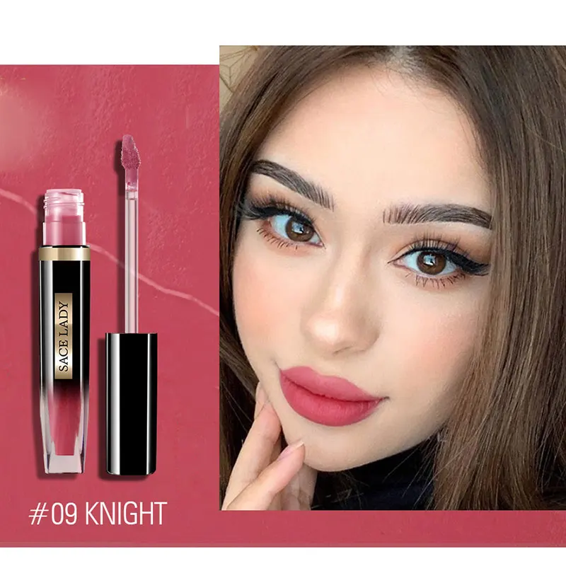 

Long Lasting Waterproof Liquid Pencil Matte Lipstick Lip Makeup Nonstick Cup for Makeup Cosmetic ZGOOD