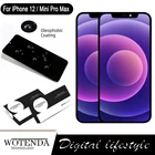 Оригинальный ЖК-дисплей для iPhone 12 Mini Pro Max, сенсорный экран, дигитайзер в сборе, запасные части с сервисным пакетом