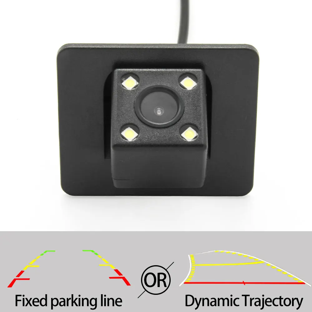 Камера заднего вида с фиксированной или динамической траекторией для Mazda 3 Axela Sedan