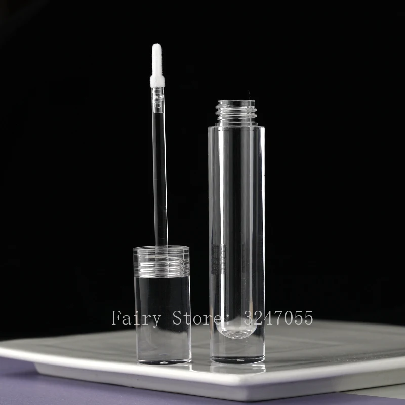 Прозрачная пустая акриловая туба для блеска губ 10 мл 10/30/50 шт. емкость помады