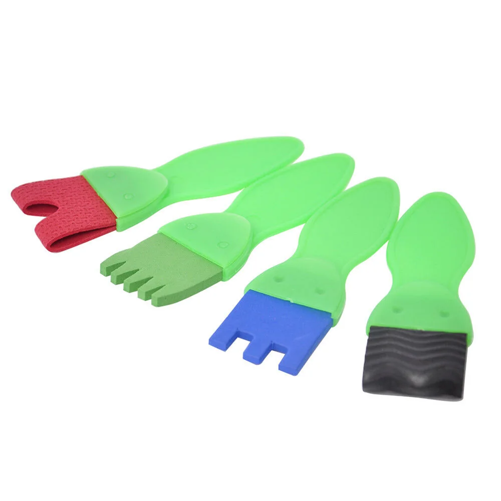 

12Pcs Kids Paint Brushes Sponge Painting Brush Tool Set For Children Toddler Toy Kids Art Graffiti Drawing Toys