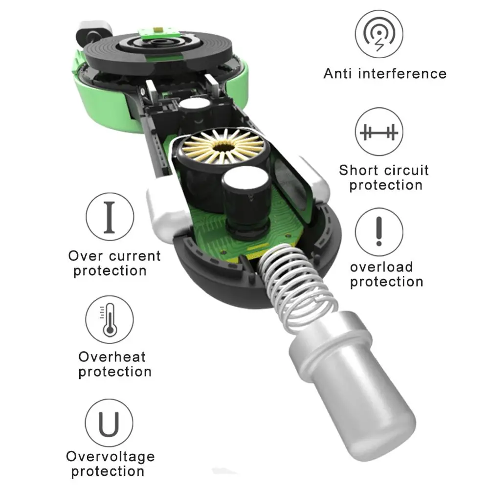 Обновленное автомобильное зарядное устройство Quick Charge 3.1A с двойным выдвижным