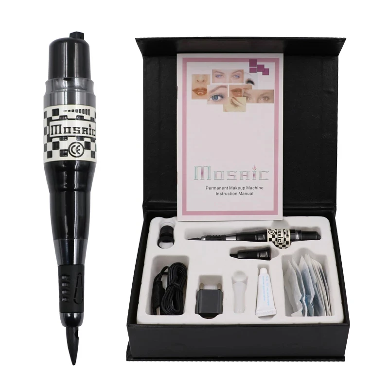 

USA Mosaic Tattoo machine Kits Permanent Makeup Rotary Machine Pen Beauty Equipment For Eyebrow Eyeliner Lips Cosmetics
