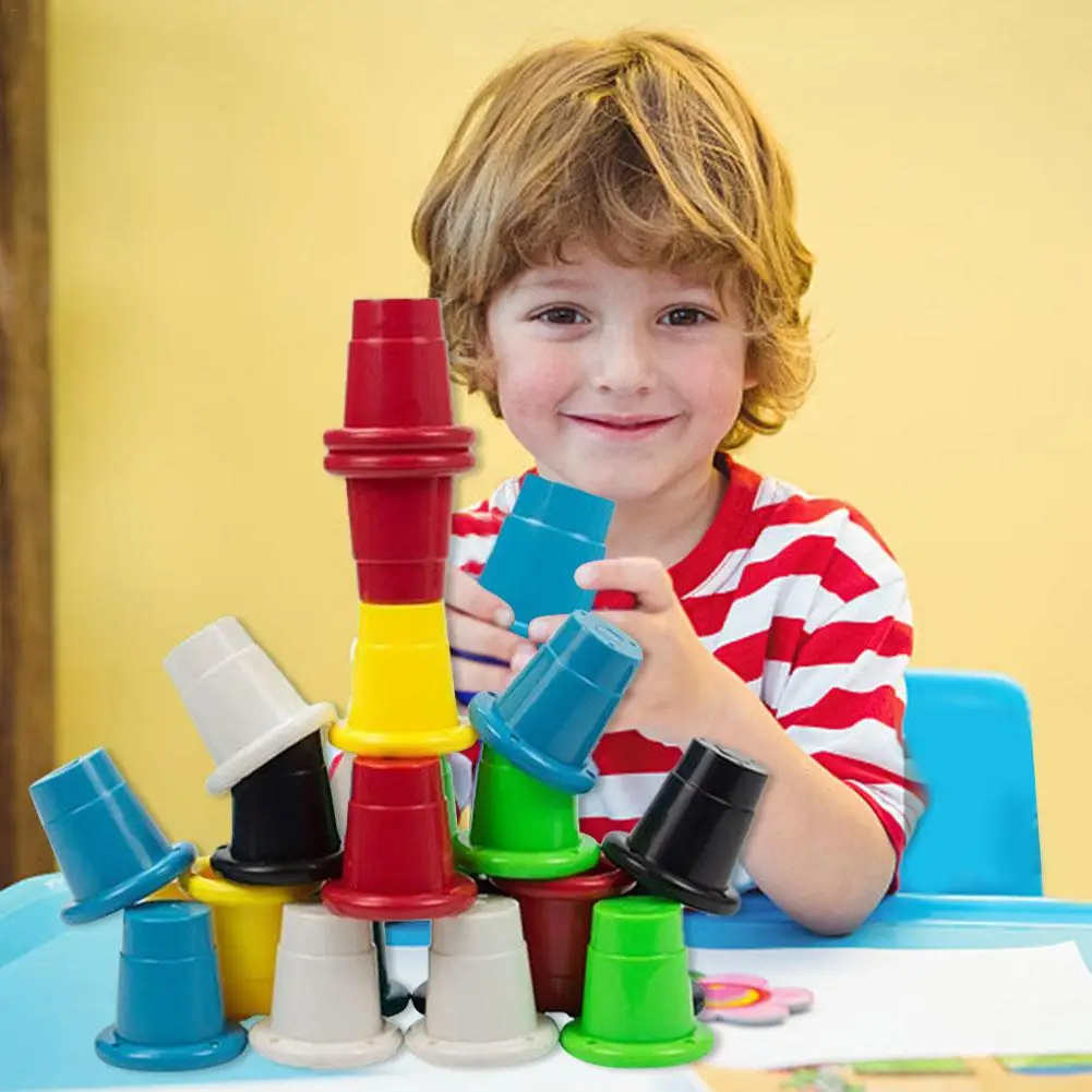 Магнитные Детские сложенные чашечки игрушки инновационные Ранние развивающие