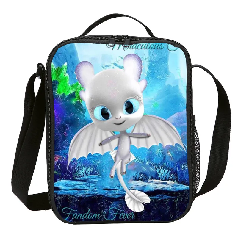 Малый мешок обеда дети мальчики девочки аниме Как приручить дракона ночной