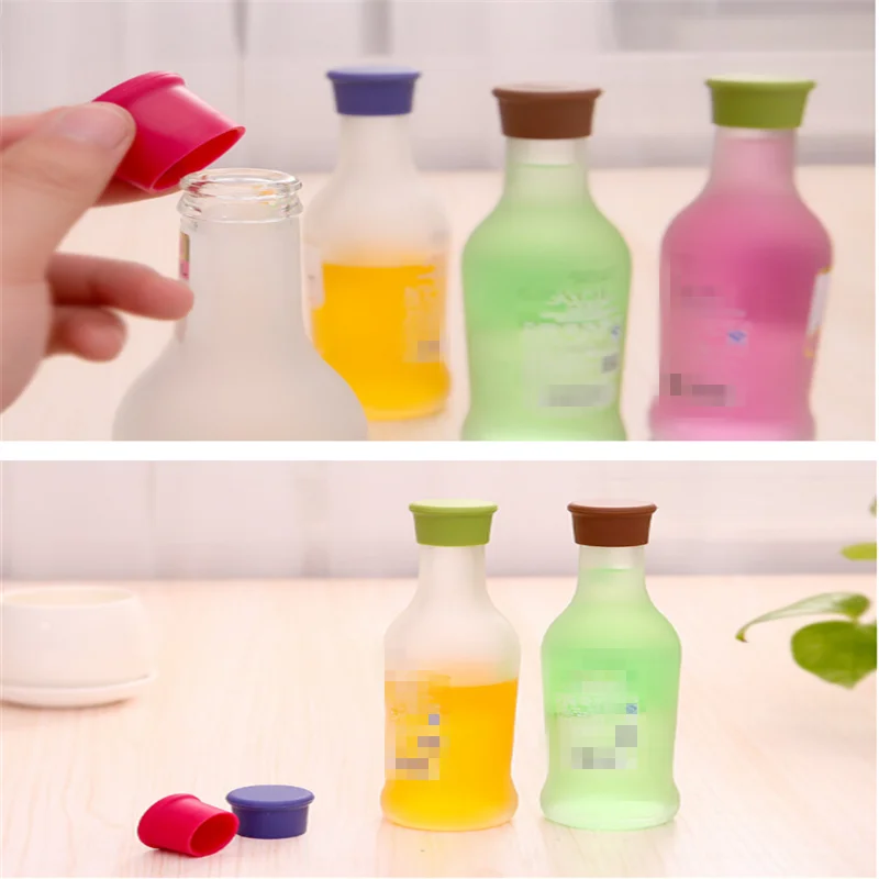 Кухонные аксессуары 3 шт Пищевая силиконовая Кепка для сохранения свежести пива