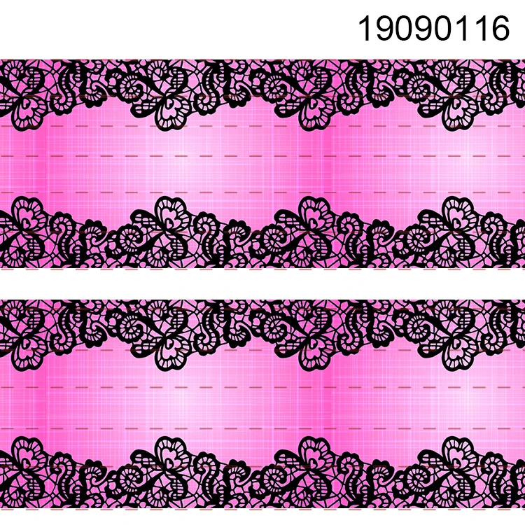 10 ярдов-Различные размеры-корсажная лента-цветные полосы с цветочным принтом |