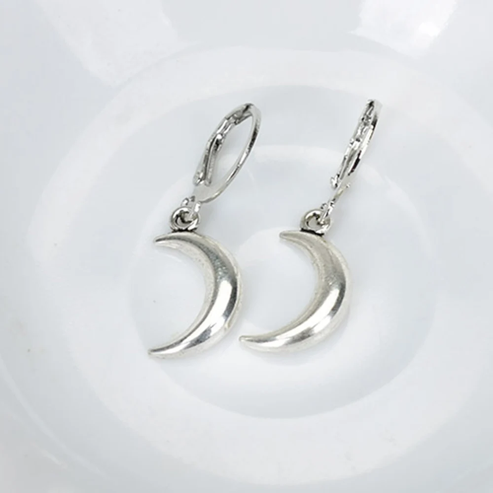 Богемные Винтажные серьги капли с перьями листьями женские металлические