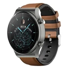 Ремешок 22 мм для часов Huawei watch gt 22E, ремешок samsung Galaxy watch 3 4546 мм, кожаный, correa Amazfit PACE GTR Gear S3 frontier