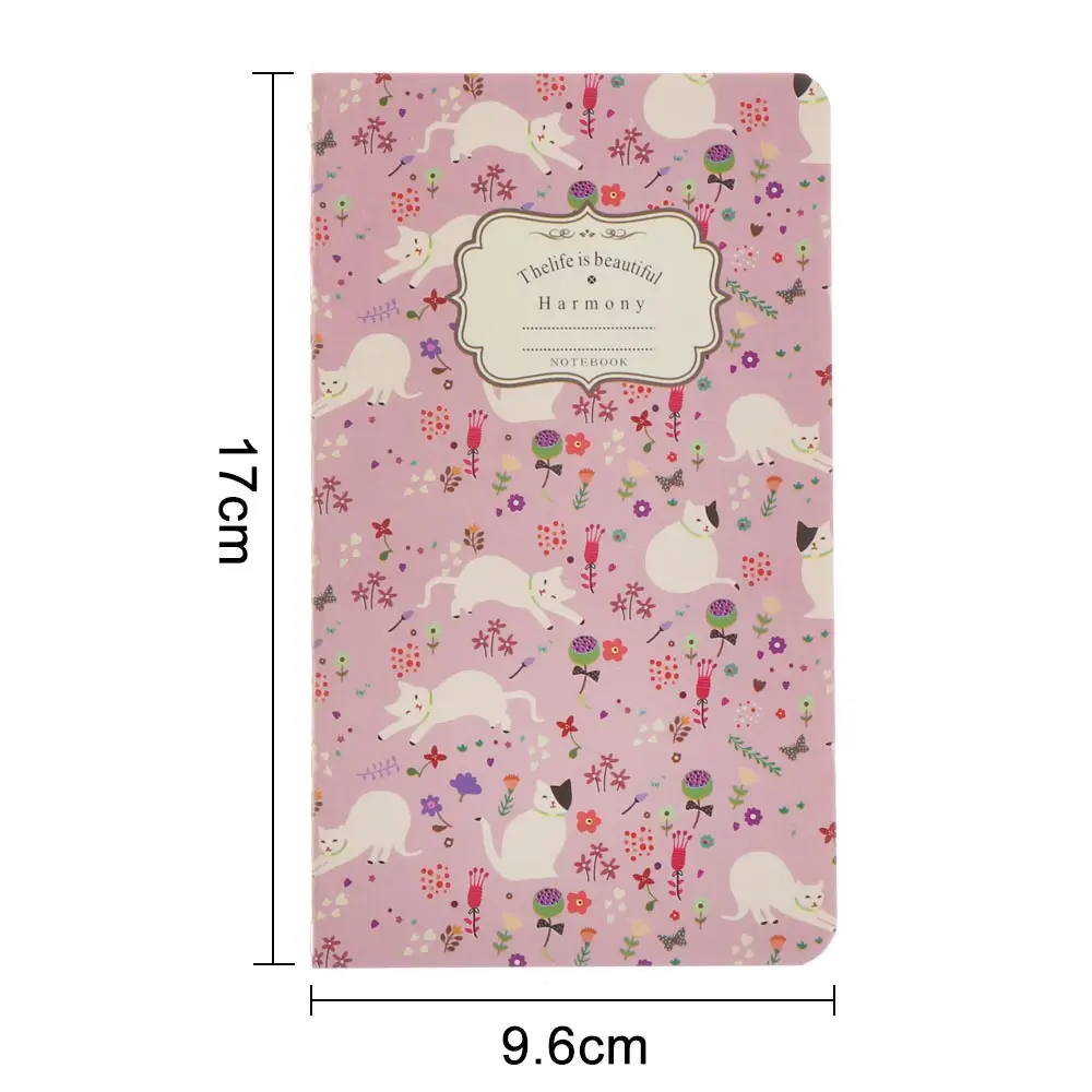 Блокнот из крафт-бумаги ручная роспись 48 к | Канцтовары для офиса и дома