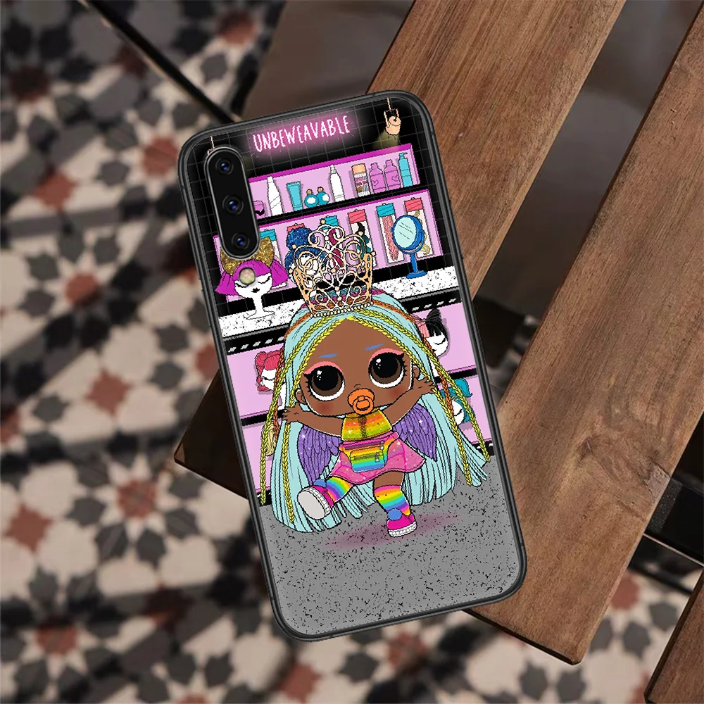 

LOL Cartoon Cute Doll Girls Phone Case For Samsung Galaxy A 72 71 70 52 51 41 40 31 30 21 20 10 S J 5 6 7 2017 2018 black Back