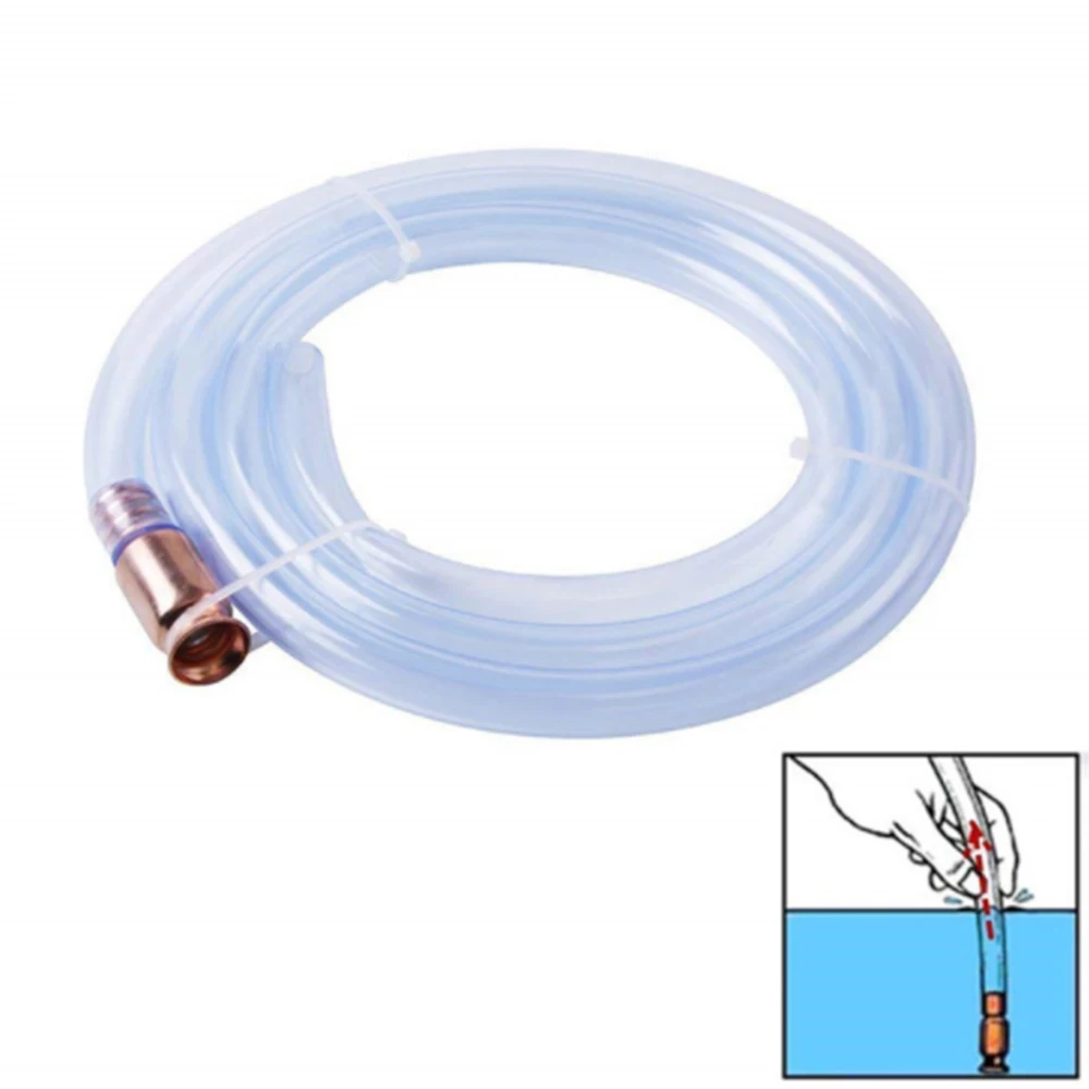 

Auto Self-Priming Pumping Pump Automobile Tubing Easy To Clean Portable Car Tubing Car Refueling Straw