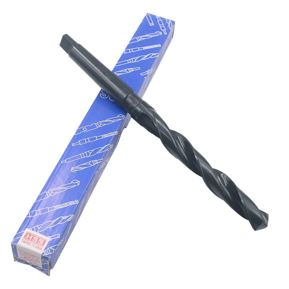 

13-23mm Black Oxide Morse Taper Drill Bit Metric Size Morse Taper Shank Twist Drill Bits For Wood Plastic Metal Drilling D30