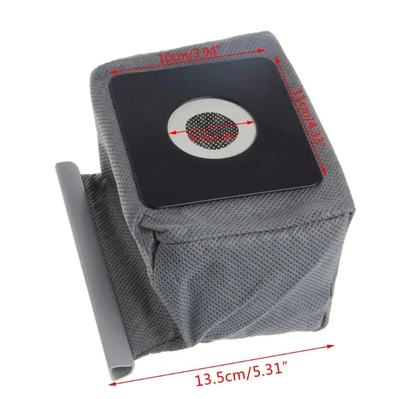 Практичная сумка для пылесоса Нетканая Hepa экологическая 11x10 см V3700SER Прямая