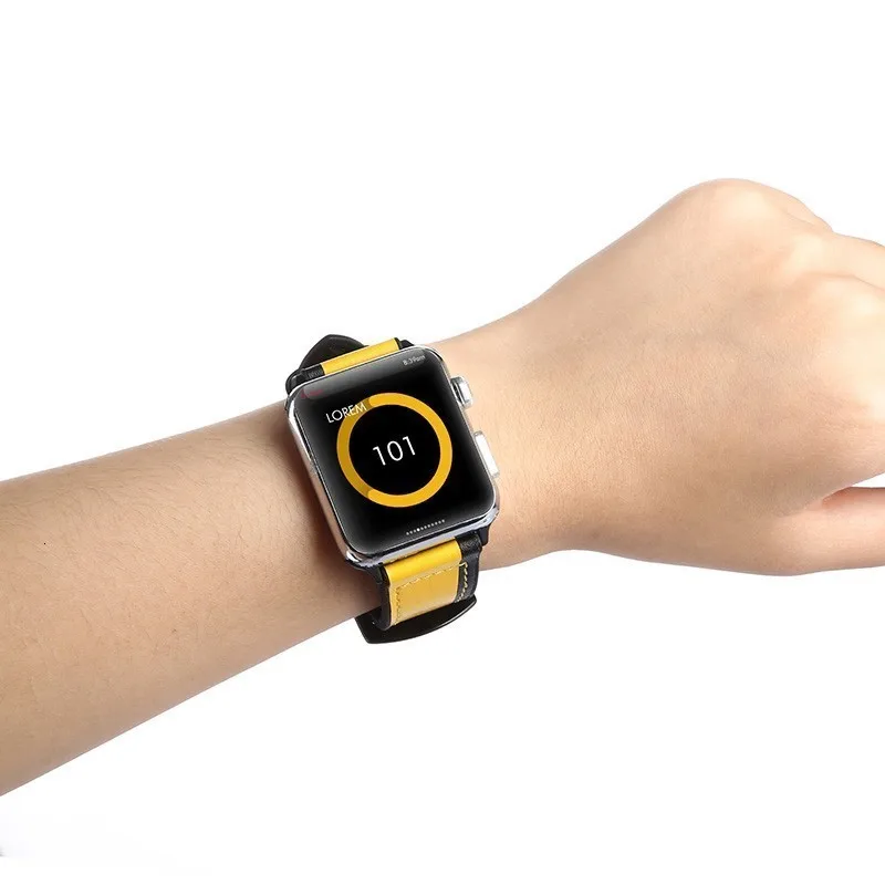 Кожаный силиконовый ремешок для apple watch, 44 мм, серия 4, 3, 2, 1, ремешок для iwatch, 38 мм, 42 мм, браслет с петлей, аксессуары для замены запястья