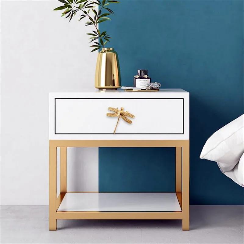 

Hot 2pcs Brass Dragonfly Furniture Decoration Handles Nordic Ins Gold Drawer Cabinet Door Cupboard Wardrobe Dresser Pulls Knobs