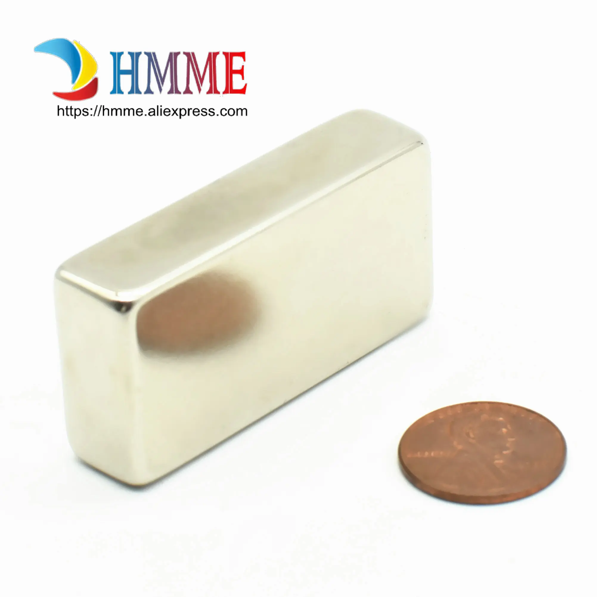 NdFeB N50 Block 2&quotx1&quotx1/2&quot Wind Turbine Magnet Strong Neodymium Magnets for generator Rare Earth Motor Permanent magnets |