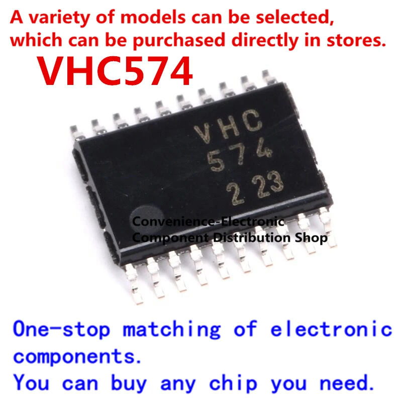 10 шт./упак. VHC574 SOP VHC 574 SMD TC74VHC574FT TSSOP-20 Восьмиштырьковый d-тип положительный фронту