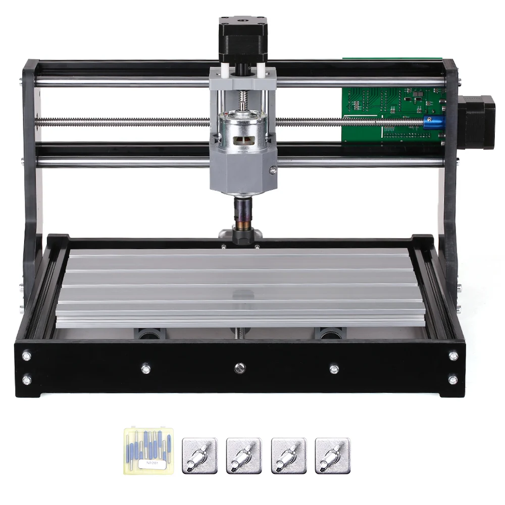 Фрезерный станок с ЧПУ CNC3018 PRO набор для гравировки по дереву ПВХ | Инструменты