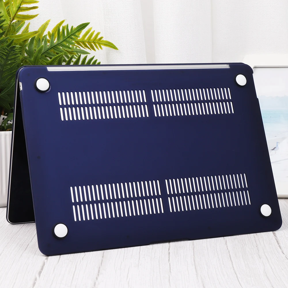 Матовый прорезиненный жесткий чехол для Pro 13 15 Touch Bar A2159 A90 Apple Macbook Air Model A1932 ID 13Air