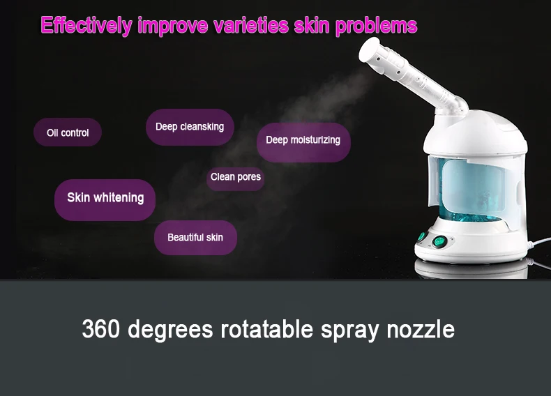 Vaporizador, нано-распылитель для лица, паровой увлажнитель для лица, озоновый ионный Увлажняющий инструмент для ухода за кожей, испаритель